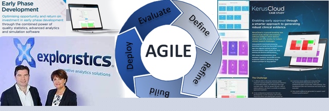 Image showing elements from the development process of the Kerus software